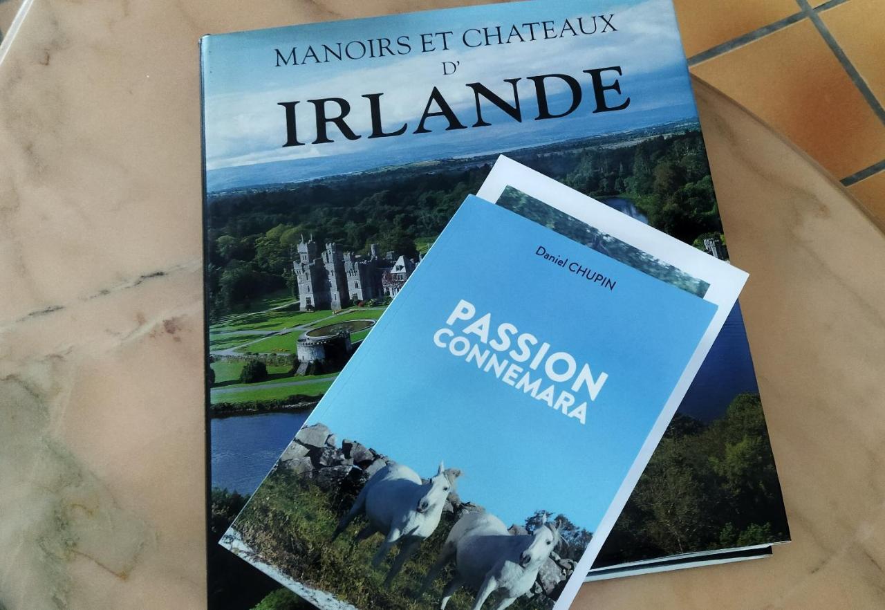 Maison De Campagne Au Coeur D'Un Elevage De Poneys Connemara Le Landreau Esterno foto